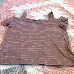 Madewell mauve top
